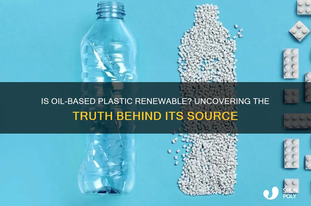 is oil based plastic made from a renewable source