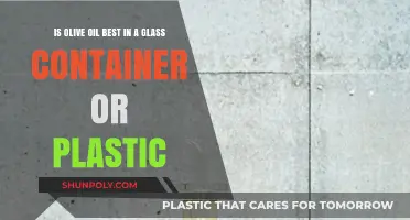 Glass or Plastic: Olive Oil's Best Friend?