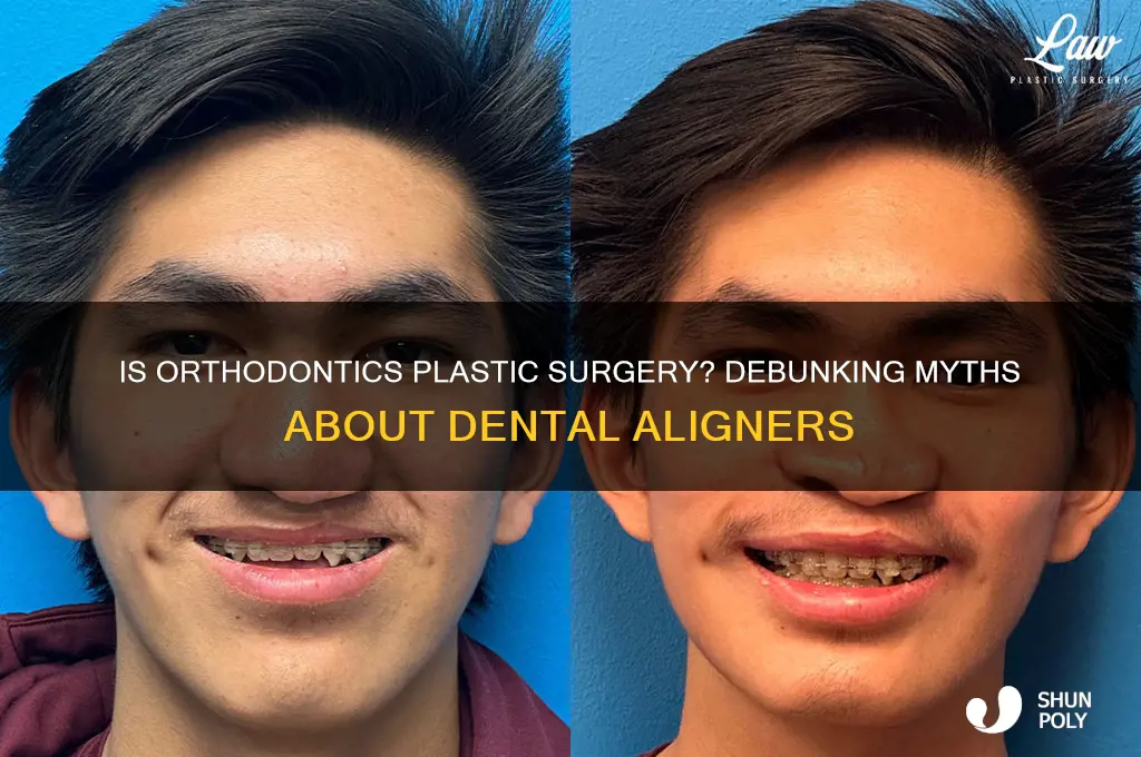 is orthodontis consider plastic surgery