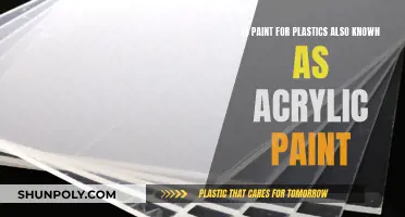 Plastic Paint: Acrylic or Not?