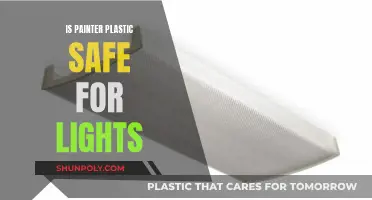 Painter's Plastic: Safe Shield for Lights?