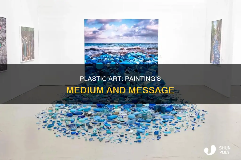 is painting a plastic art