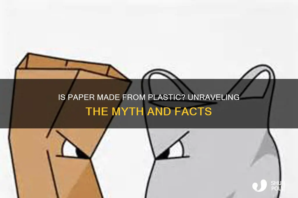 is paper made from plastic