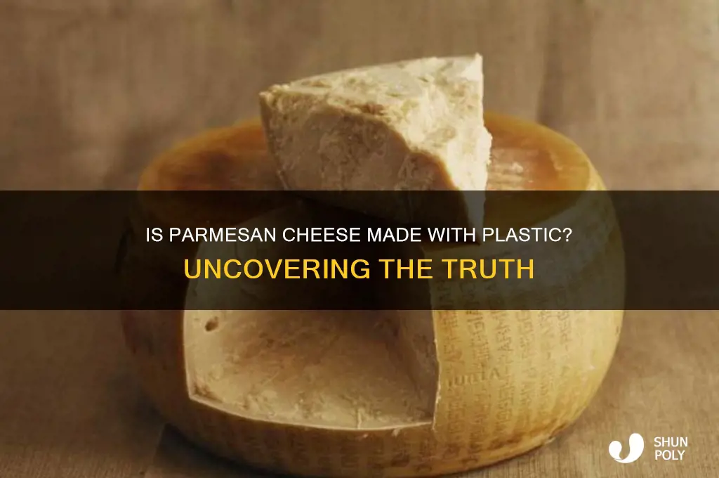 is parmesan made with plastic
