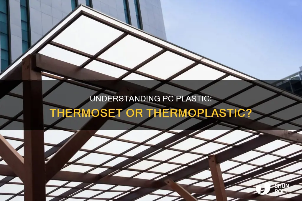 is pc a thermoplastic or thermoset plastic