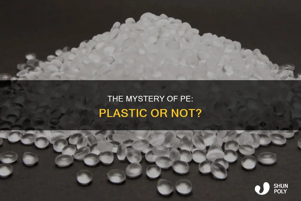 is pe a type of plastic