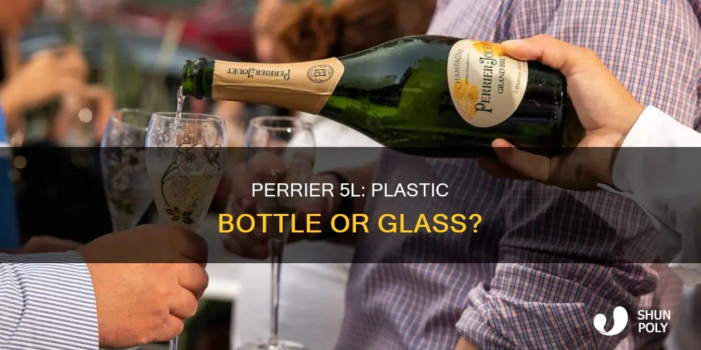 is perrier 5l a plastic bottlr