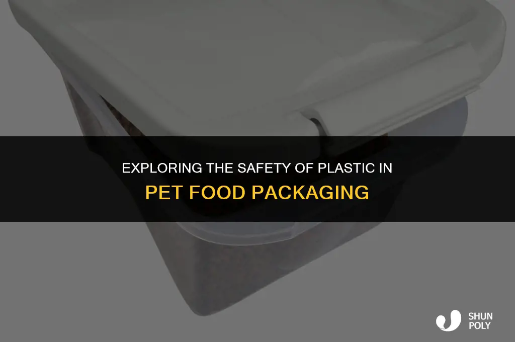 is pet plastic food safe