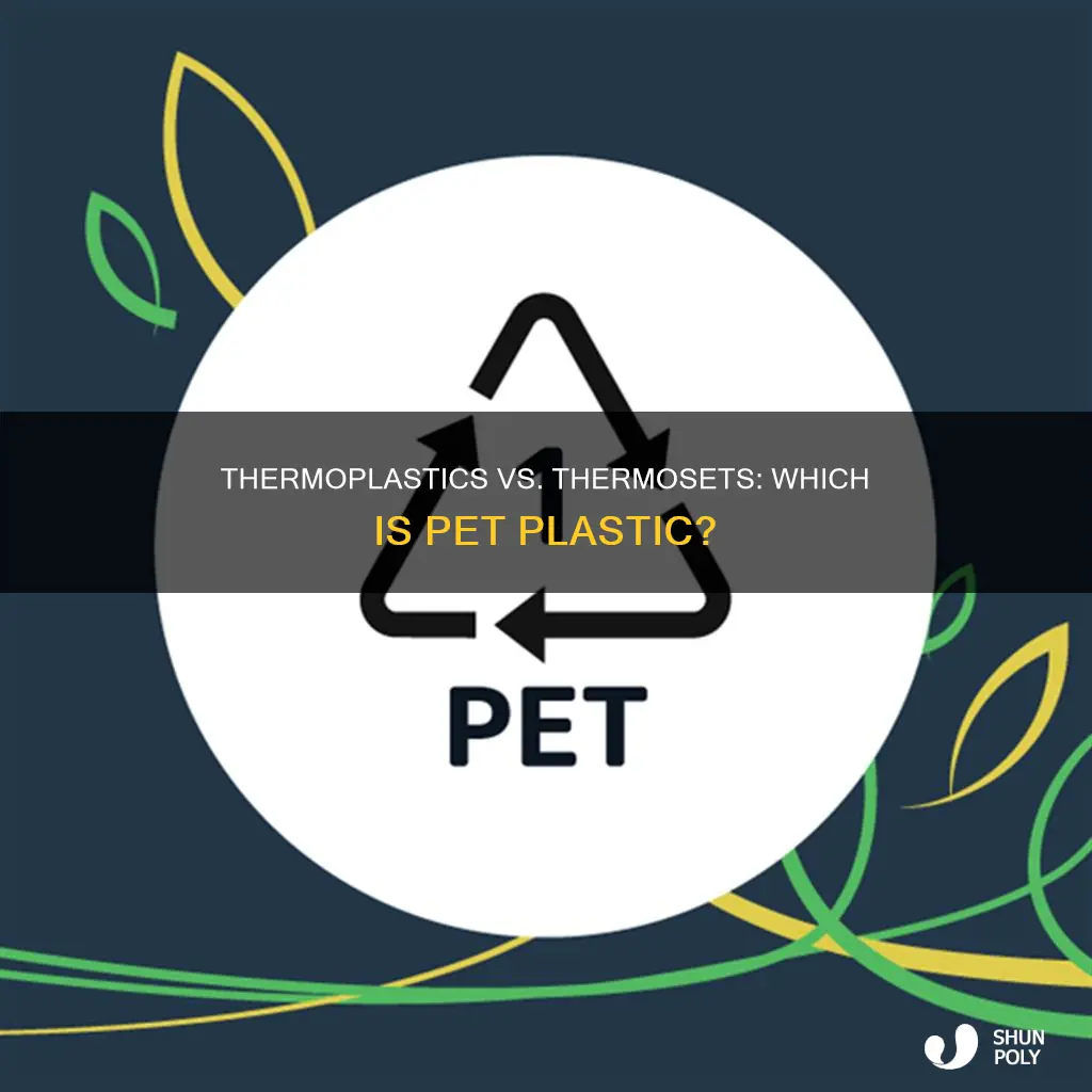 is pet thermoplastic or thermosetting plastic