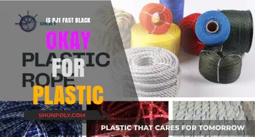 Fast Black PJ1: Safe for Plastic?