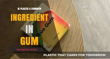 Chewing Gum: Plastic Ingredient or Not?