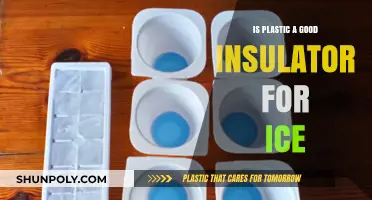 Plastic's Insulating Power: Keeping Ice Frozen