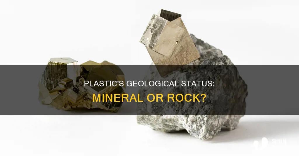 is plastic a mineral or a rock