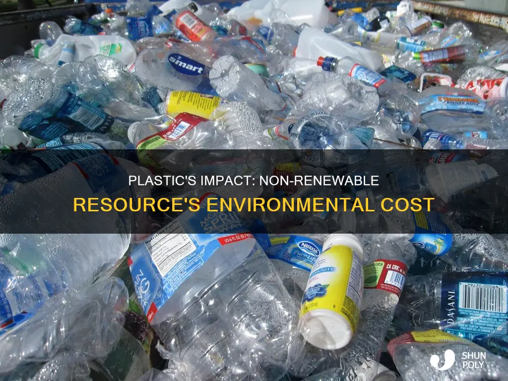 is plastic a non renewable resource
