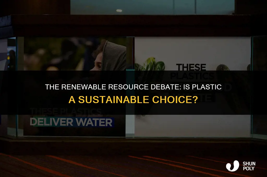 is plastic a renewable resource