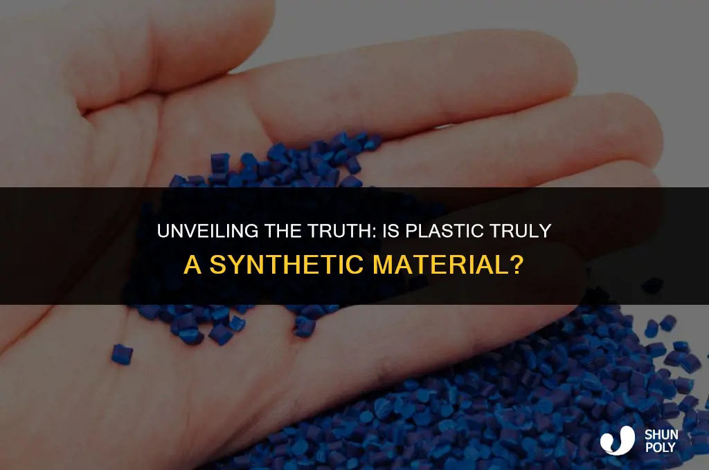 is plastic a synthetic material