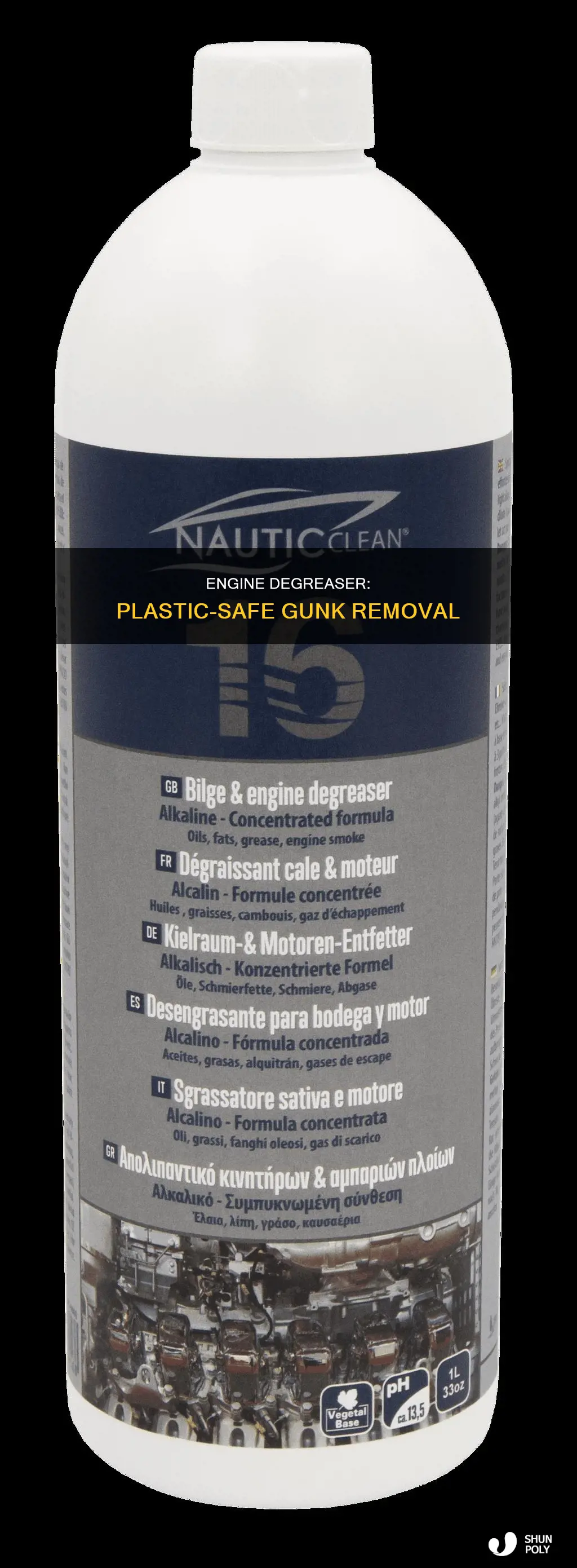 is plastic affected by gunk engine degreaser
