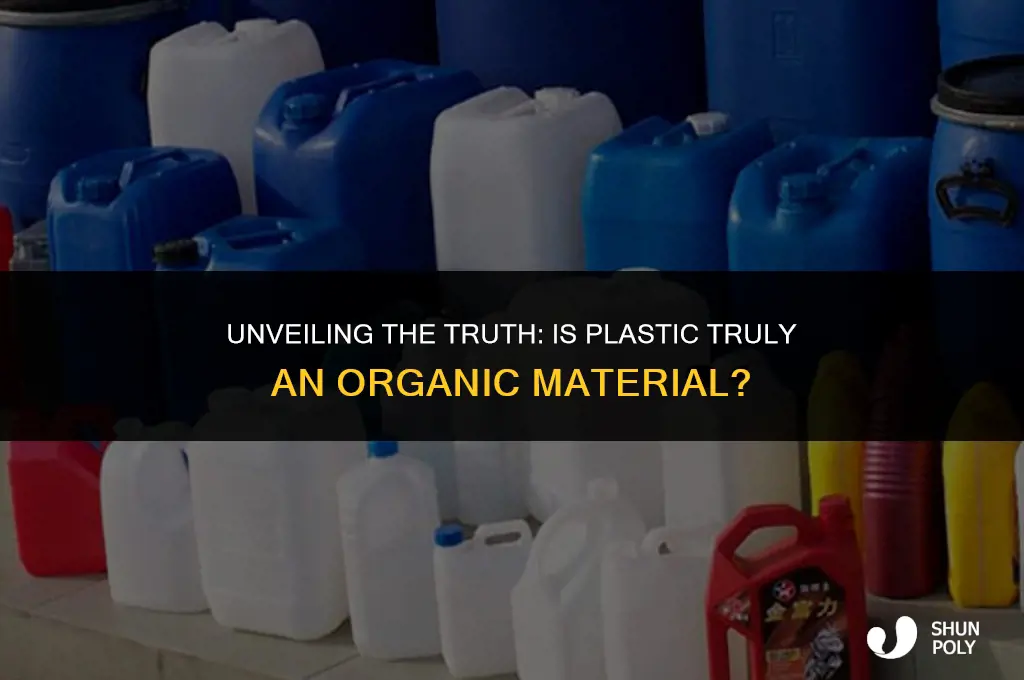 is plastic an organic material
