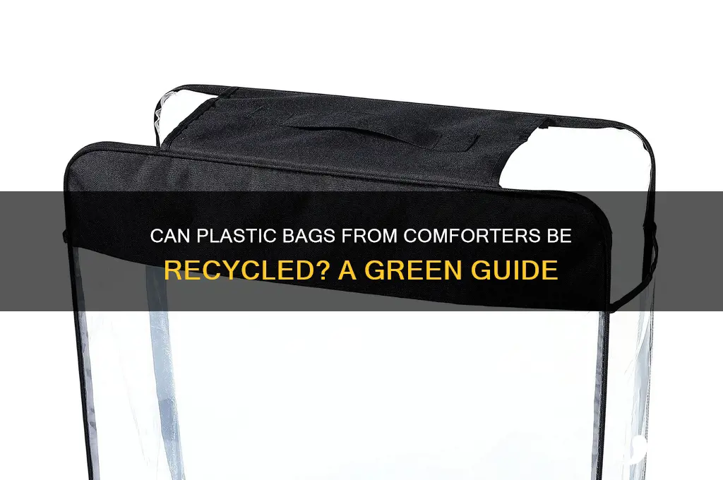 is plastic bags from comforter recyclable