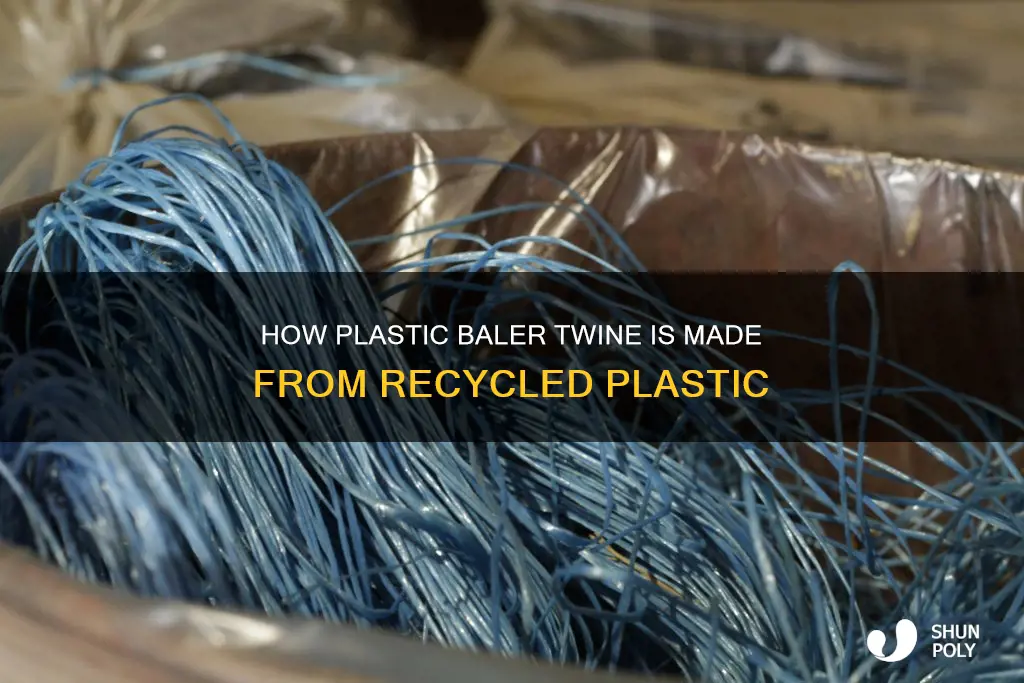 is plastic baler twine made from recycled plastic