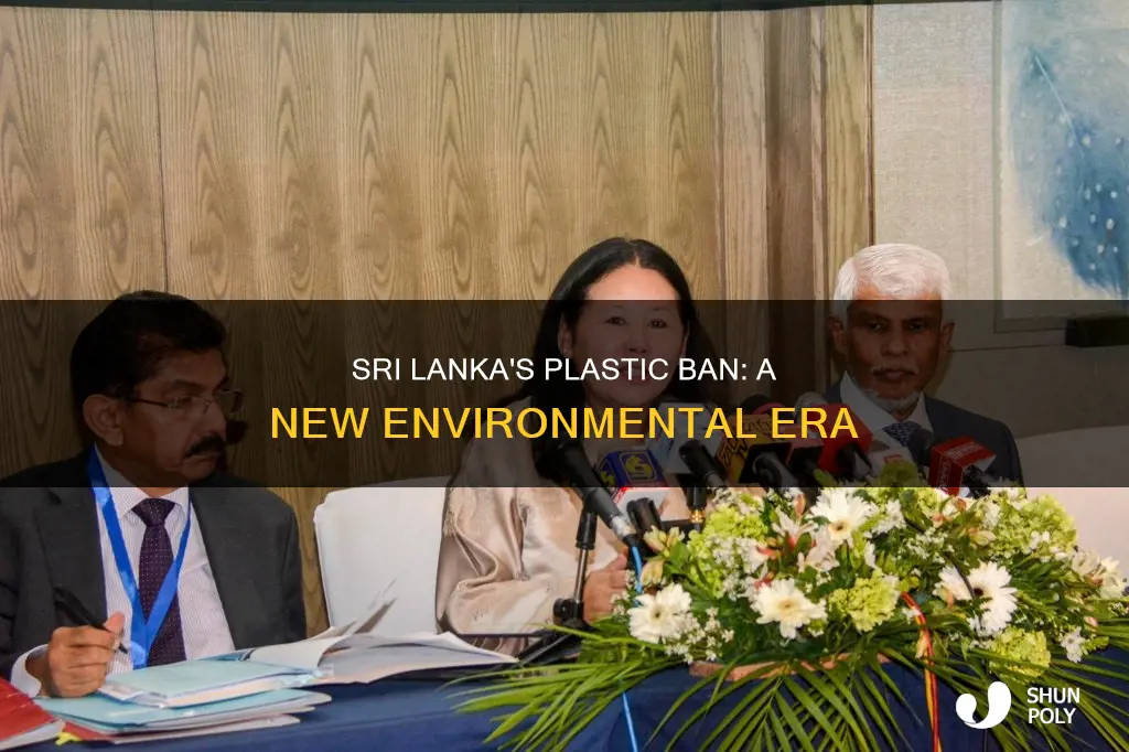 is plastic banned in sri lanka