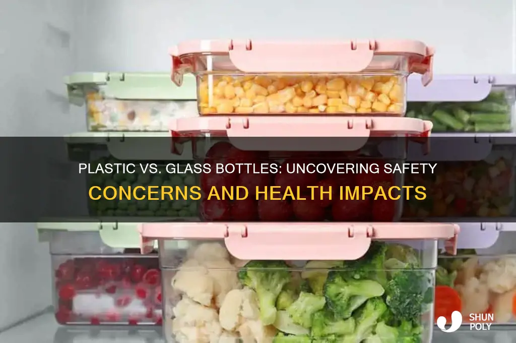 is plastic bottles as safe as glass