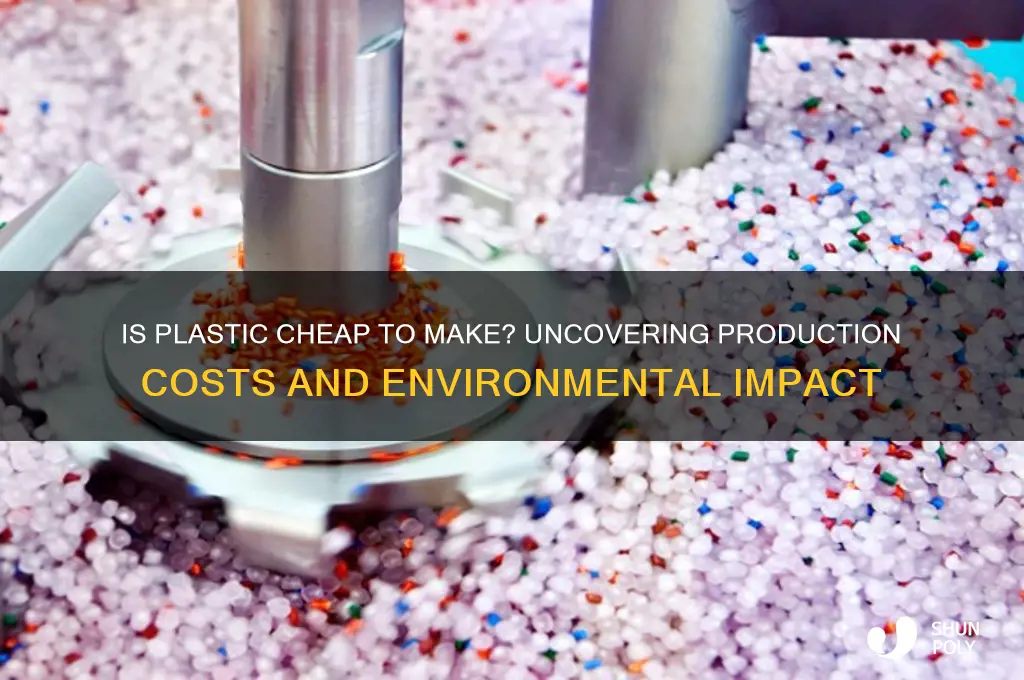 is plastic cheap to make