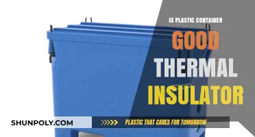 Plastic Containers: Good Thermal Insulators?