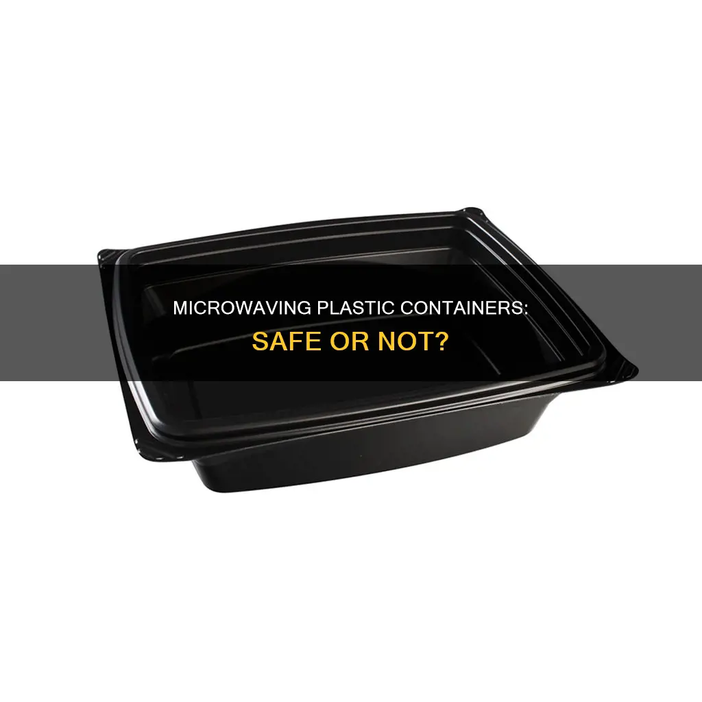 is plastic container microwavable