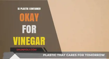 Plastic Containers for Vinegar: Safe or Not?