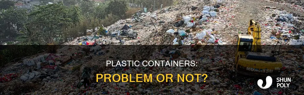 is plastic containers really a problem