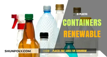Are Plastic Containers Renewable?