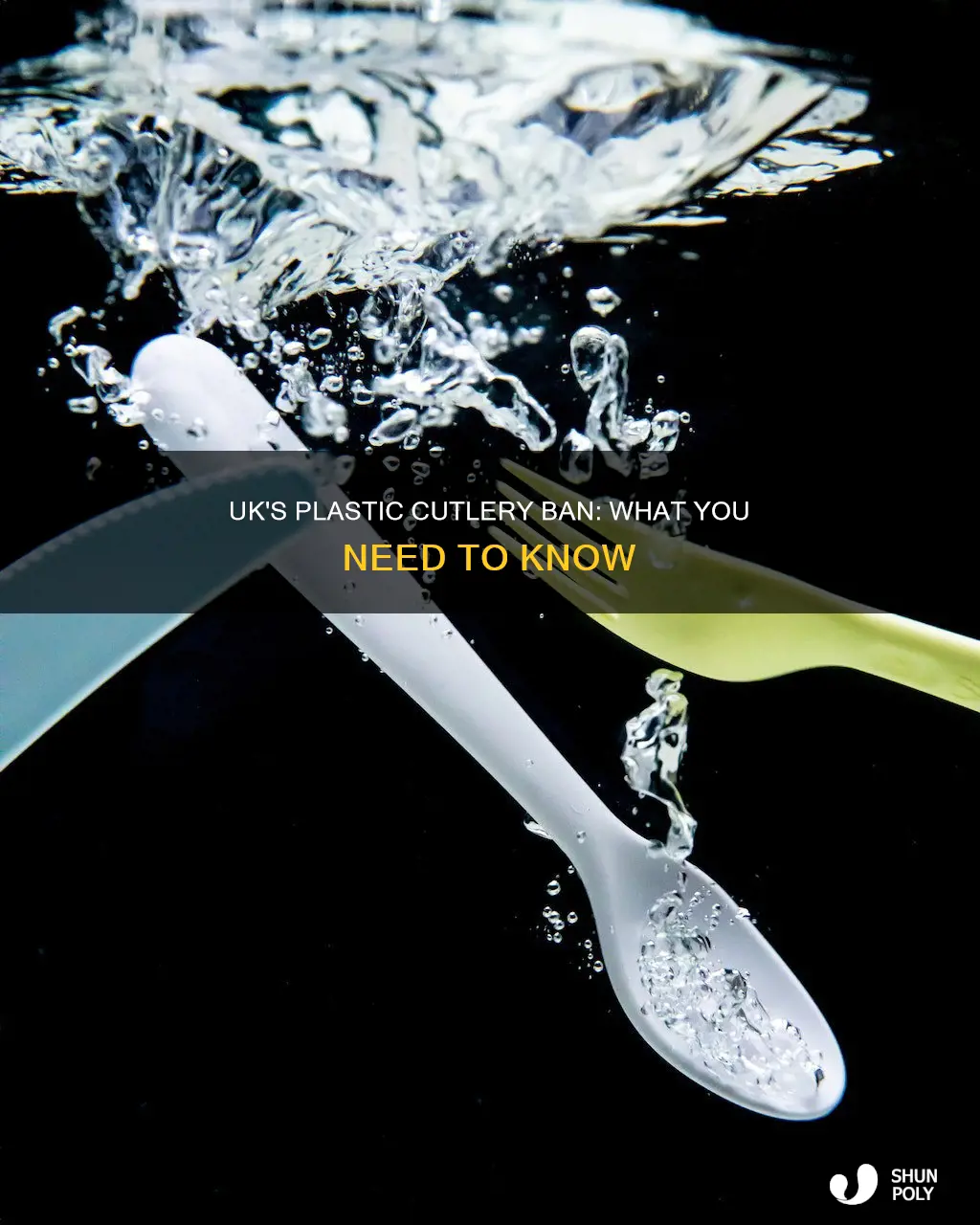 is plastic cutlery banned in the uk