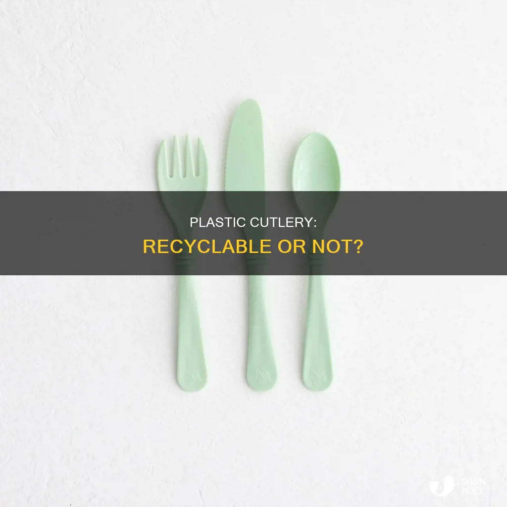 is plastic cutlery recyclable
