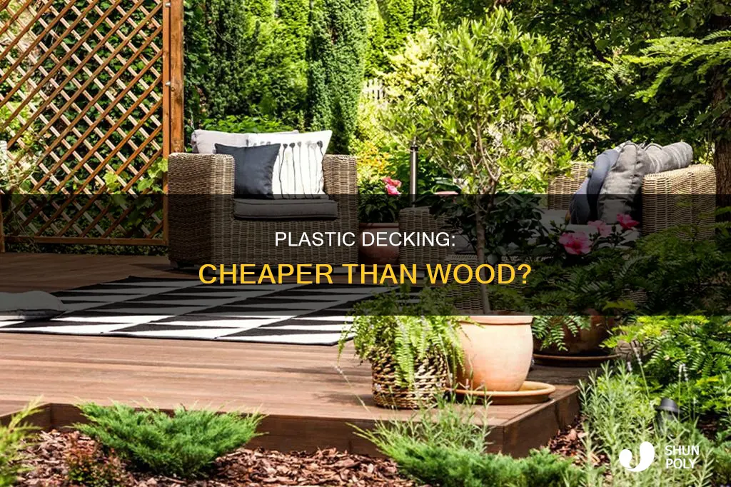 is plastic decking cheaper than wood
