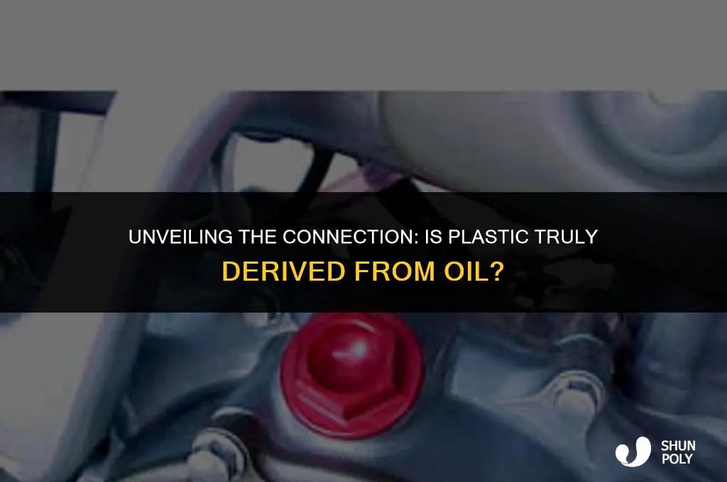 is plastic derived from oil