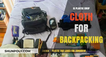 Backpacking Hack: Plastic Drop Cloth's Uses
