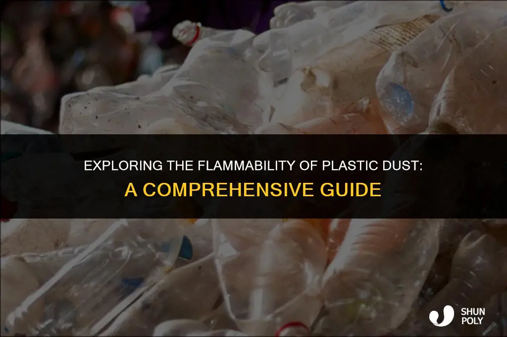 is plastic dust combustible