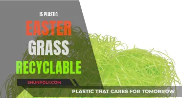 How to Recycle Plastic Easter Grass?