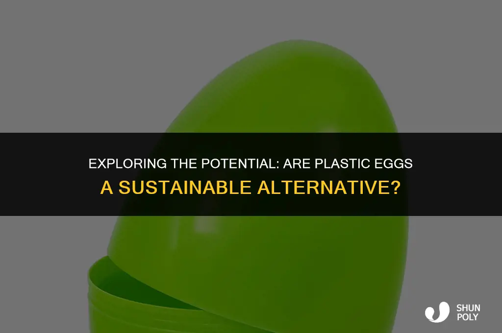 is plastic egg possible