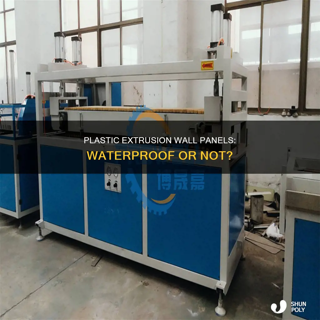 is plastic extrusion wall panels waterproof