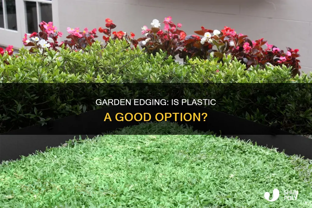 is plastic garden edging any good