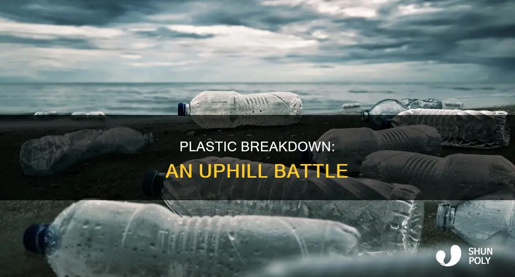 is plastic hard to break down
