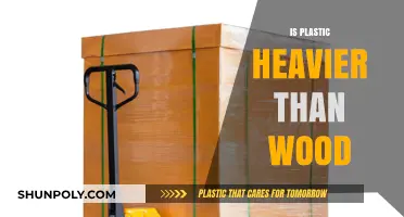 Exploring the Weight Debate: Plastic vs. Wood