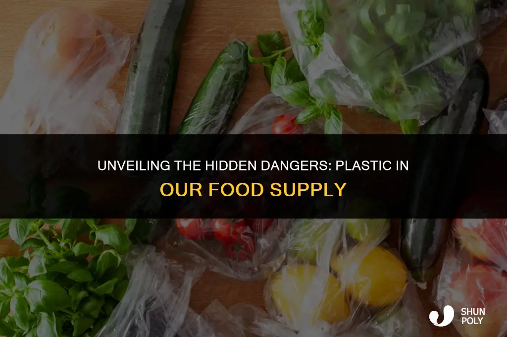 is plastic in food