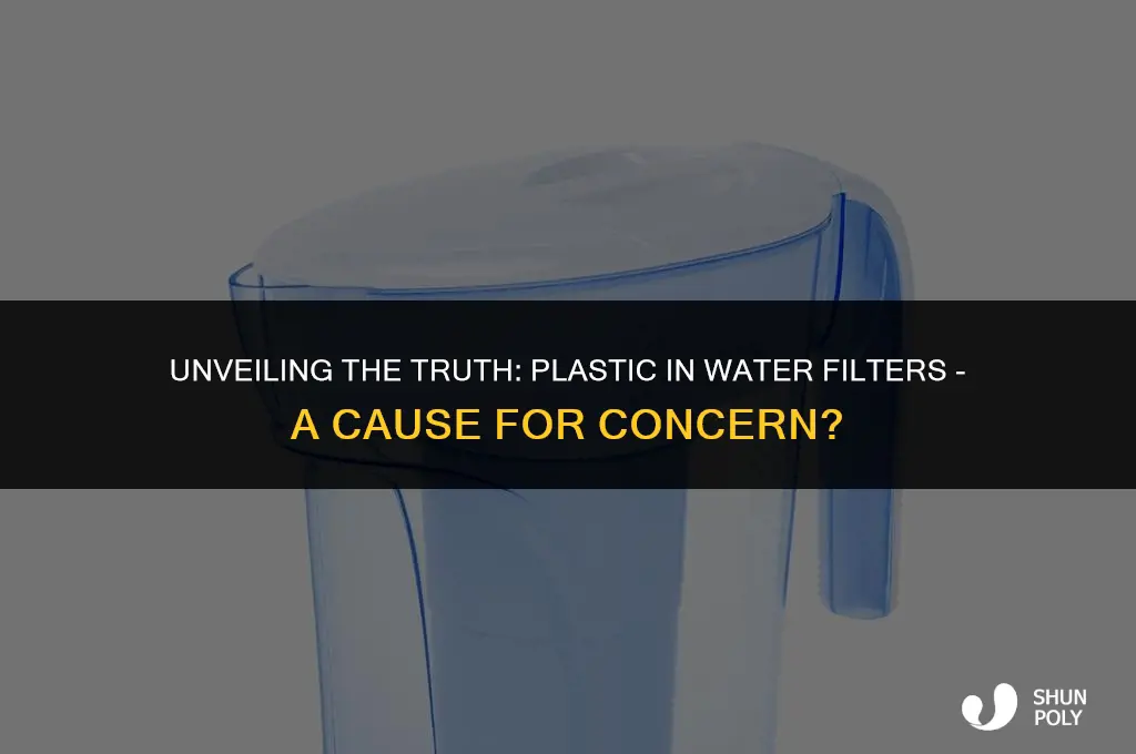 is plastic in water filter