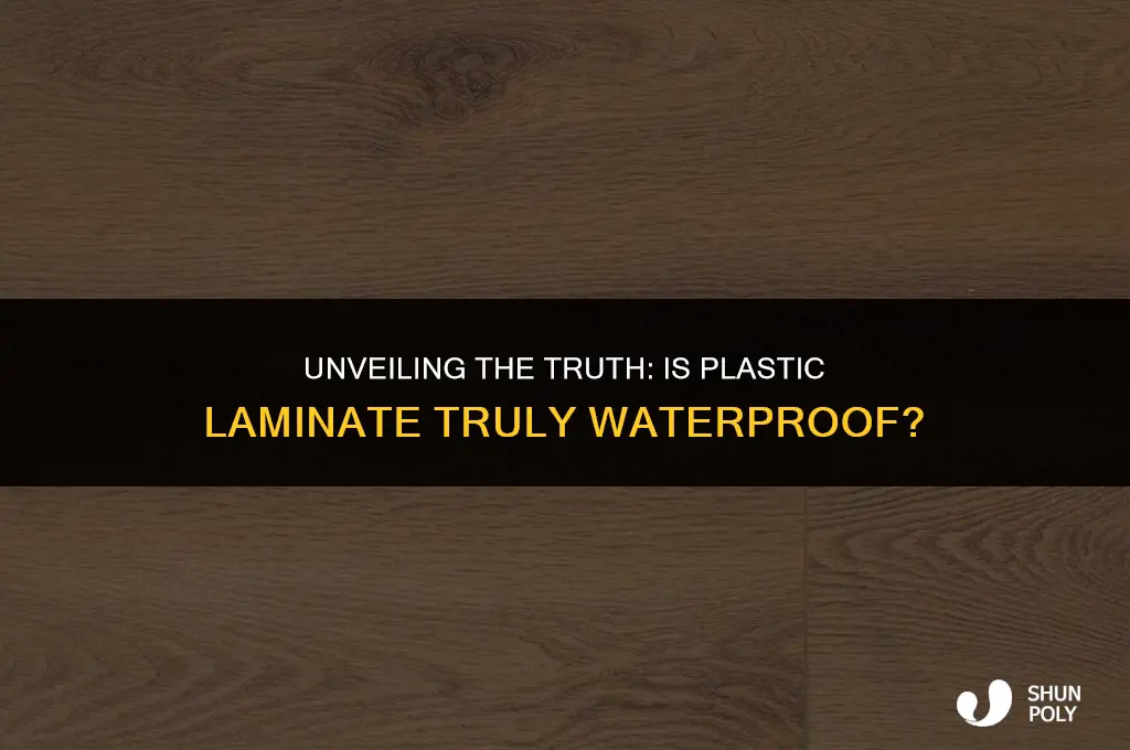 is plastic laminate waterproof