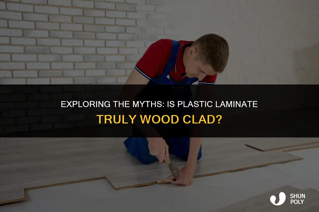 is plastic laminate wood clad