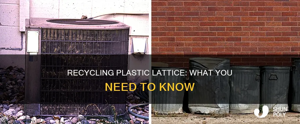 is plastic lattice recyclable