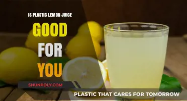 Lemon Juice: Plastic vs Fresh